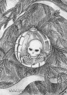 Skeleton in the bauble
